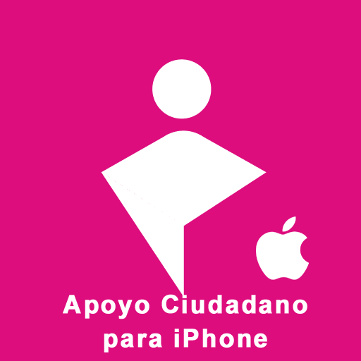 Botón para acceder a la Aplicación APOYO CIUDADANO del INE en la AppStore